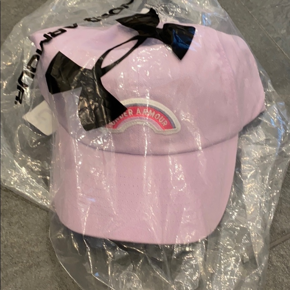 Girls 💐 UA hat spring lavender
